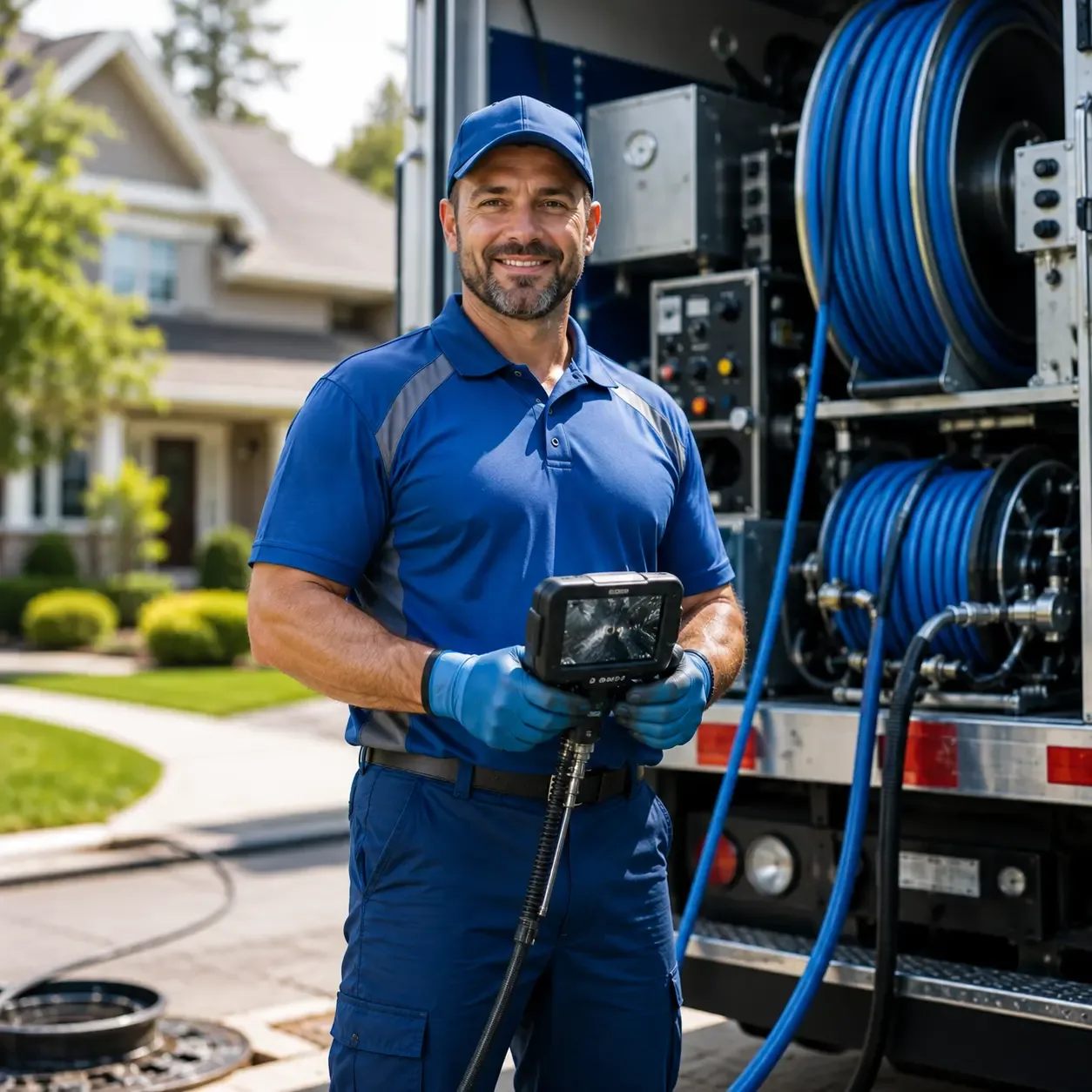 Local outdoor drain cleaning specialists in Belmont, WI